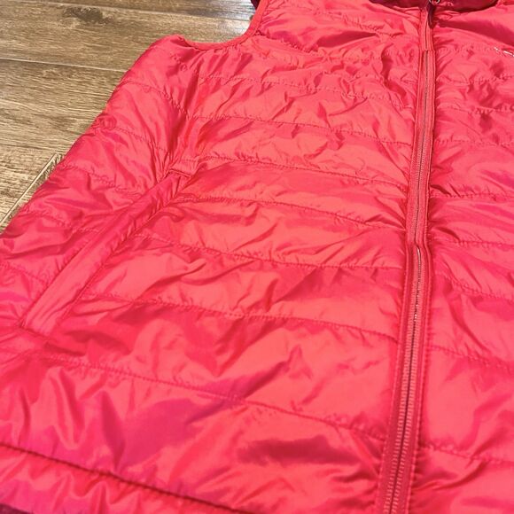 Columbia Omni Heat Vest Mens M Red Puffer Outdoors Sportswear Cinch Base Pockets - Picture 6 of 12